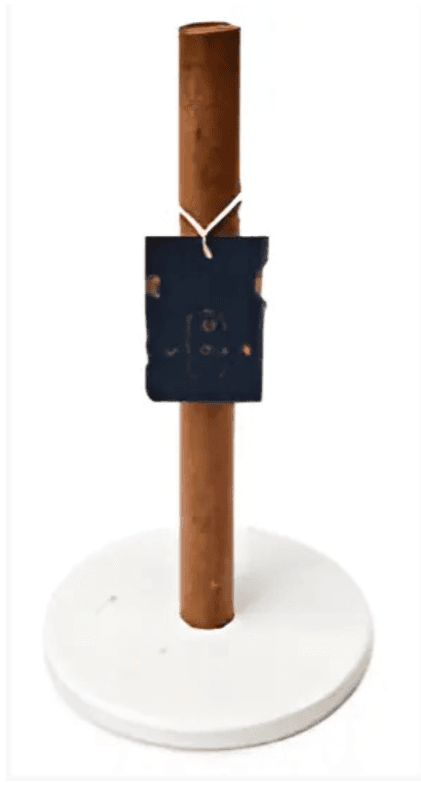 Marble & Wood Napkin Holder