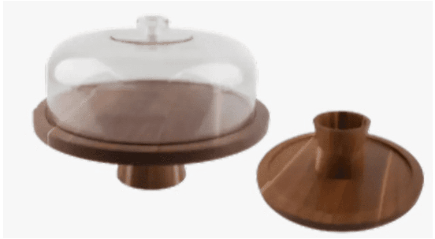 Wood Cake Stand